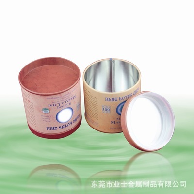 專業(yè)制罐廠出品 圓形茶葉鐵罐的內(nèi)膠蓋密封與環(huán)保之美